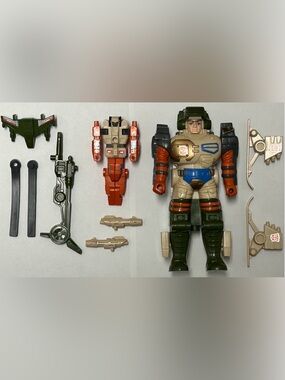Vintage 1988 Transformers Ultra Pretenders Autobot Crossblades Action Figure